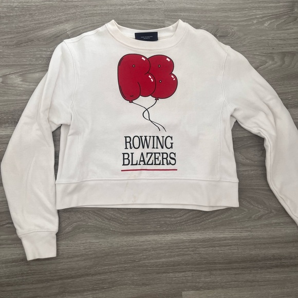 Rowing Blazers Sweaters - Rowing Blazers Balloon Crewneck - Diana